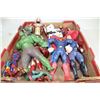 Image 1 : BOX OF ACTION FIGURES, SOME ANIMATED