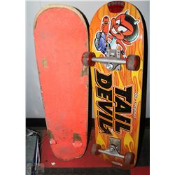LOT OF 2 SKATEBOARDS