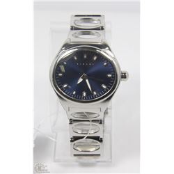 NEW SISLEY S/S WOMEN'S WATCH W/BLACK DIAL