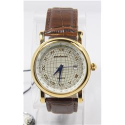 NEW  JUMBO 40 MM PACIFISTOR DATE MEN'S WATCH