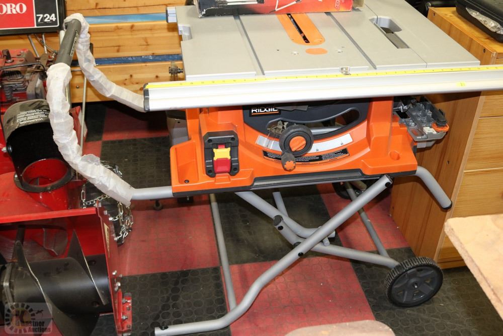 RIDGID PORTABLE TABLE SAW