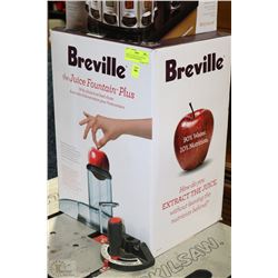 BREVILLE THE JUICE FOUNTAIN PLUS JUICER WITH WHOLE