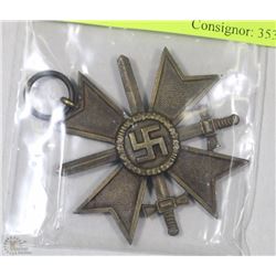 GERMAN NAZI 1939 CROSS WITH SWORDS