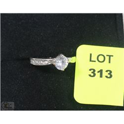 ENGAGEMENT FASHION RING WITH CUBIC ZIRCONIA