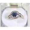 Image 1 : #15-.925 STERLING SILVER TURKISH BLUE SAPPHIRE &