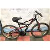 Image 1 : HUFFY MOUNTAIN BIKE WITH DUAL SUSPENSION,18 SPEED
