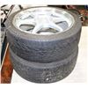 Image 1 : 2 MULTI 4 BOLT PATTERN TIRES/RIMS