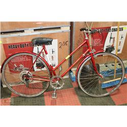 LADIES RALEIGH 18 SPEED BIKE