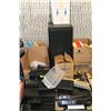 Image 1 : PALLET OF COMPUTER MISC AND STEREO EQUIPMENT