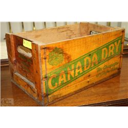 CANADA DRY WOODEN BOX
