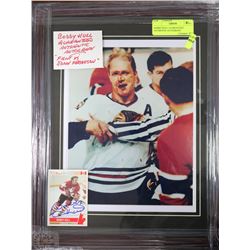 BOBBY HULL GUARANTEED AUTHENTIC AUTOGRAPH