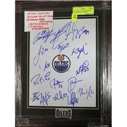 RYAN SMYTH, OSCAR KLEFBOM GUARANTEED AUTHENTIC