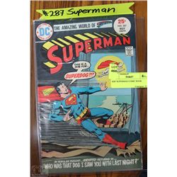 #287 SUPERMAN COMIC BOOK