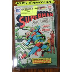 #285 SUPERMAN COMIC BOOK