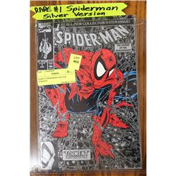 RARE #1 SPIDERMAN SILVER VERSION