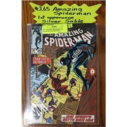 #265 AMAZING SPIDERMAN 1ST APPEARANCE SILVER SABLE