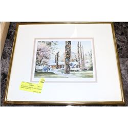 SIGNED & FRAMED BLAINE JACKSON PRINT "LEGACY OF