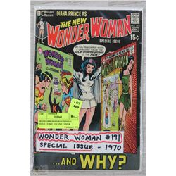 WONDERWOMAN #191 SPECIAL ISSUE COMIC 15 CENT COVER