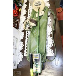 VINTAGE GARRETT METAL DETECTOR