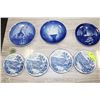 Image 1 : 7 COLLECTIBLE ESTATE PLATES INCL ROYAL COPENHAGEN
