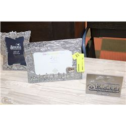 TWO ESTATE PEWTER PICTURE FRAMES