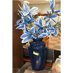 BLUE MAYHEM ARTIFICIAL FLOWER ARRANGEMENT