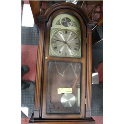 DANIEL DAKOTA - TEMPUS FUGIT WOOD WALL CLOCK WITH