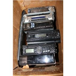 BOX OF CAR AUDIO SYSTEMS