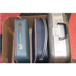 BOX W/3 VINTAGE MANUAL TYPEWRITERS -