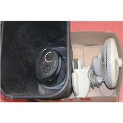 BOX W/2 BLACK GARBAGE CANS, MOUNTABLE