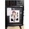 Image 1 : AUTHENTICATED FRAMED "CABARET BETTY BOOP" PICTURE