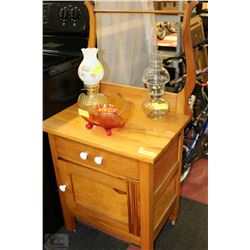 ANTIQUE WASH BASIN STAND (ASH)