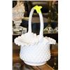 Image 1 : HOBNAIL MILKGLASS BASKET