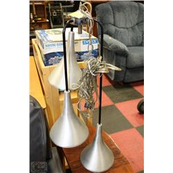 RETRO "HERSHEY KISS" HARD WIRED LIGHT FIXTURE WITH