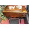 Image 1 : ANTIQUE WINGOLD-C TREADLE SEWING MACHINE