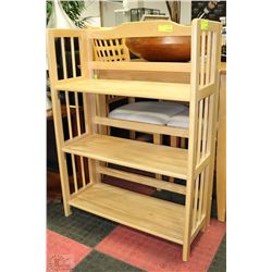 SOLID WOOD 3 TIER SHELF