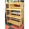 Image 1 : SOLID WOOD 3 TIER SHELF