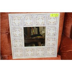 METAL FRAMED VINTAGE STYLE MIRROR
