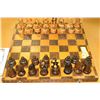 Image 1 : WOODEN CHESS SET WITH LARGE WOODEN PIECES