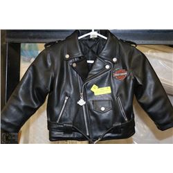 HARLEY DAVIDSON MOTORCYCLES KIDS 4T LEATHERLIKE