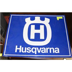 HUSQVARNA DEALER SIGN 20" X 25"