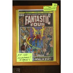 FANTASTIC FOUR 120 COLLECTORS COMIC BOOK DISPLAY