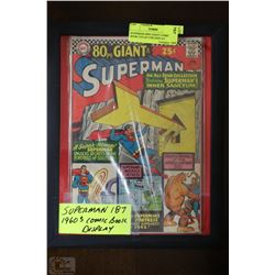 SUPERMAN 80PG GIANT COMIC BOOK COLLECTOR DISPLAY