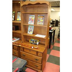 VILAS MAPLE SHELVING UNIT ON CHOICE