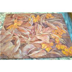 SYLVIA BLASHKO OIL ON CANVAS 3D PAINTING OF