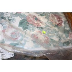 NEW FLORAL QUEEN SIZE PILLOWTOP MATTRESS