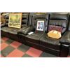 Image 1 : NEW BLACK LEATHERETTE RECLIINNG SOFA  WITH LOVE