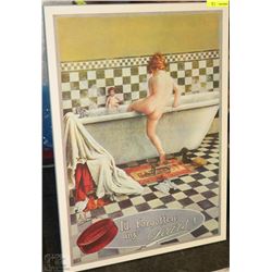 BATHROOM WALL PLAQUE