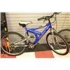 Image 1 : BLUE & SILVER ARASHI TAOS 21 SPEED MOUNTAIN