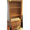 Image 1 : BOOKSHELF CABINET 28"X11"X72"H